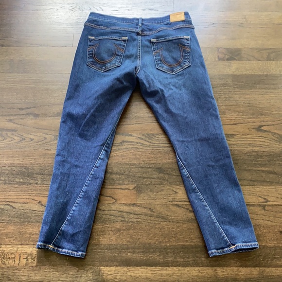 TRUE RELIGION NU BOY SLIM BOYFRIEND JEAN SIZE 27 - Picture 8 of 9